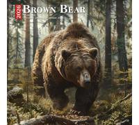 Brown Bear Calendar 2026: Powerful Giants in Serene Wild Backdrops