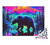 Brown Bear Puzzle 1000 Pezzi Appassionati, Materiali Premium, Poster E Box Elegante - 70x50cm/1000pcs