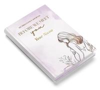 Brown Cloud Diario di gravidanza personalizzato per future mamme, libro dei ricordi della gravidanza, 160 pagine, carta premium da 90 g/m², con adesivi, poster e segnalibro (JNL