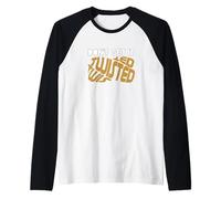 Brown Don't Get It Twisted Brown Graphic Maglia con Maniche Raglan