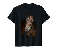 Brown Horse Semplice & Bella Foto Maglietta