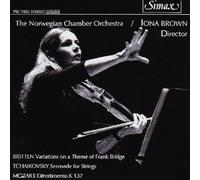 Brown,Iona Variations On a Theme of Frank Bridge Op.10 (Brown) (CD) Album
