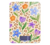 Brown Leopard Print Fiori Spezie Bilancia alimentare per dieta 5kg/5g intelligente bilancia da cucina digitale con 4 unità per la perdita di peso Spezie perdita di peso báscula para pesar comida