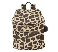 Brown Leopard Progettato Donne Zaino Premium Casual College Bookbag Borsa a Tracolla per Lavoro Sport Viaggi bolsa de para mujer