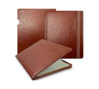 (Brown, Multicolor) For ReMarkable Paper Pro Case Card Slots Stand PC+PU Leather E-Reader Cover with Pen Holder - Black