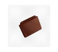 (Brown) Portable Cosmetic Pouch, Toiletry Organizer, Compact Container for Makeup Brushes Suitable for Various Brands