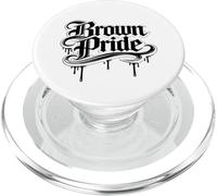 Brown Pride Messicano Raza Chicano Oldies Latino Ispanico Amore PopSockets PopGrip per MagSafe