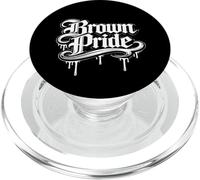 Brown Pride Messicano Raza Chicano Oldies Latino Ispanico Amore PopSockets PopGrip per MagSafe