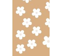 Brown Softcover Notebook 160 Lined pages 6 x 9 inches Portable Journal for Note Taking, Creative Writing, Poetry Thoughts & Ideas