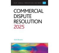 Browne Commercial Dispute Resolution 2025 (Tascabile)