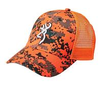 Browning Cappellino Digi Blaze Meshback, Colore: arancione.