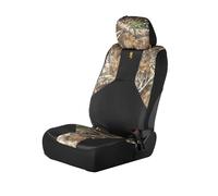 Browning Coprisedili universali anteriori e posteriori, impermeabili e resistenti allo sporco per auto, camion e SUV, Realtree Edge (escursione), schienale basso (singolo)