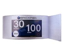 Broxfer Rotolo di pluriball da 30 cm x 100 m, per trasloco/spedizione, 2 strati, LPF