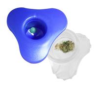 Broyeur de pilules - Poignée ergonomique, pulvérisateur manuel robuste, mécanisme de broyage fluide, boîtier de rangement intégré, conception compacte et | utilisation quotidienne à domicile,