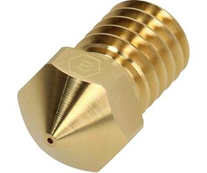 BROZZL RepRap M6 - Ugello in ottone da 1,75 mm (E3D V6), diametro 0,6 mm, per stampanti 3D