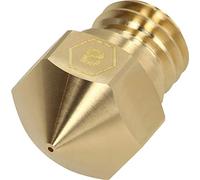 BROZZL Ugello MK10 in ottone 0,8 mm di diametro per Wanhao Duplicator, Flashforge Creator Pro, Qidi Tech I e molti altri