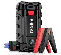 BRPOM Avviatore Batteria Auto 9000A 26800mAh Avviatore di Emergenza per