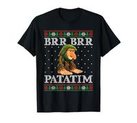 BRR BRR Patatim Ugly Christmas Sweater Italian Brainrot 2025 Maglietta