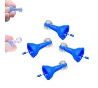 BRRDASJO Tappi Auricolari gonfiabili innovativi, Tappi Auricolari gonfiabili Super Comodi e antirumore, Tappi Auricolari in Silicone Impermeabili, for Dormire, concentrarsi, Viaggiare.(2pcs)