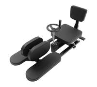BRRIDE Spagat Trainer Divaricatore Gamba, Spargitore Professionale per Yoga, Balletto, Arti Marziali, Fitness - Macchina Spagat meccanica per allungare oltre 200° (Nero)