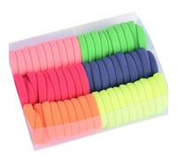 BRRNOO 1 Scatola Porta Coda di Cavallo Corda Elastica Anello Fascia per Capelli Accessori per Capelli Gioielli Alta elasticità Corde per Durevoli (60 trombe)