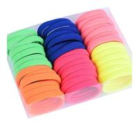 BRRNOO 1 Scatola Porta Coda di Cavallo Corda Elastica Anello Fascia per Capelli Accessori per Capelli Gioielli Alta elasticità Corde per Durevoli (40 stanze)