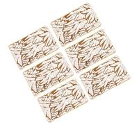 Brrnoo 10 Federe per Cuscini Gialle e Bianche, Fodere per Cuscini Bohémien della Fattoria per Divano, Divano, Letto, Set di Federe Decorative in Poliestere Solo Fodere (50,8x30,5 cm/20x12 pollici)