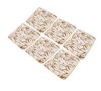 Brrnoo 10 Federe per Cuscini Gialle e Bianche, Fodere per Cuscini Bohémien della Fattoria per Divano, Divano, Letto, Set di Federe Decorative in Poliestere Solo Fodere (45,7x45,7 cm/18x18 pollici)
