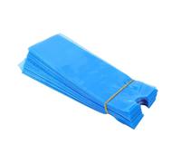 Brrnoo 100 Pezzi di Coperture per Macchinette per Tatuaggi, Maniche in PE Monouso Antistatiche Resistenti All'acqua per Penne per Tatuaggi, con Barriera Protettiva per Tatuatori (BLUE)