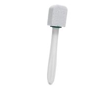 Brrnoo 10pcs Set di Pennelli per Pulizia in Pietra di Pompe, Detergente per Toilette Multifunzionale con Manico Lungo per Lavandini, Piastrelle, Vasche da Bagno e Piscine, Bagno, (WHITE)