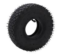 Brrnoo 4,10/3.50-4 Pneumatico, 4.10/3.50-4 Tubo di Sostituzione del Pneumatico e Ruota con Scooter Addensato a Valto Addensato Esterno Pneumatici a Carpense per Scooter Elettrici, Tosaerba, Mano da