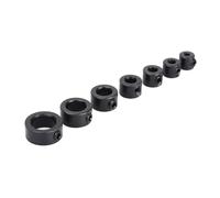 BRRNOO 8 Pz/Set Set di Collari per Punte Trapano Localizzatore di Punte Trapano con Esagono 3mm 4mm 5mm 6mm 8mm 10mm 12mm per Lavori di Perforazione Ripetuti con Foratura Precisa