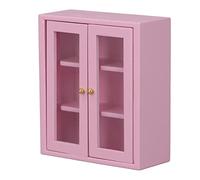Brrnoo Abbazzine per Pareti, 1 12 Scala DECORAZIONE DELLA DOLCCHI 1:12 Accessori per la Casa delle Bambole per il Soggiorno del Bagno (PINK)