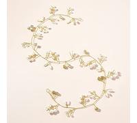 Brrnoo Accessori di Perle, Ben Attaccati a 50 Cm ， Resistente e Non Facile da Sbiadire la Fascia Perla per Varie Scene, per Sposa, Matrimonio, Trucco da Ballo, Compleanno, Vacanza o Anniversario