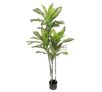 BRRNOO Albero Artificiale Dracaena Fragrans 150cm Pianta Finta per