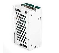 BRRNOO Alimentatore 12V CC, Alimentatore Convertitore 120 V A 12 V con Guscio in Alluminio Convertitore del Modulo di Alimentazione 24/12 A 5 5 A di Uscita USB con 4 Uscite USB