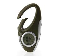 BRRNOO Altimetro Digitale Mini, Barometro Portatile con Display Retroilluminato, 10 X 6 X 3 Cm, Batteria CR2032, for Escursionismo Campeggio e Avventure All'aperto, Misurazione (Monitor