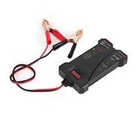 Brrnoo Analizzatore Tester Batteria per Auto a LED da 12 V con Comando Vocale e Display LED per un'analisi Accurata della Batteria e dell'alternatore