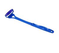 BRRNOO Applicatore di Lozione Pieghevole con Manico Lungo Rullo di Raffreddamento Migliora L'assorbimento del Siero Applicatore di Lozione per la Schiena Fredda per Viso Gambe Schiena (BLUE)