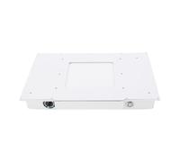Brrnoo Aspiratore per Unghie, Alta Potenza 100 W con Design a 4 Ventole Raccolta Efficiente della Polvere, velocità Regolabile, Design Integrato, Materiale ABS e Acciaio (Spina europea)