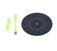 Brrnoo Auto USB Auto Solar Alevato Piccolo Ventola di Scarico in Silicone Monocristallino 5W, Assorbe la Luce Solare, Mantiene L'auto Fresca con Energia Pulita per un Ambiente Sano