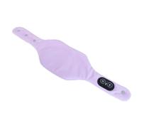 Brrnoo Avvolgicollo Riscaldato Elettrico Protezione per Collo con Massaggio Vibrante a 3 Livelli di Controllo della Temperatura USB (PURPLE)