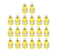 Brrnoo Banana Jack, 4 Mm Strong Connectivity Corrosion 20pcs Banana Jack Socket, Plug Socket 4 Mm Good Electrical Test Accessori Plug (YELLOW)