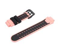Brrnoo Banda di Orologi in Silicone da 15 Mm per Bambini Kids Smart Watch Cinghia Anti-Slip Skin Friendly con Fibbia in Acciaio Inossidabile per Smartwatch per Bambini (PINK)