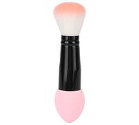 BRRNOO Ben Spazzole per il Trucco, Cumpalio Blush Blush Multifunzione Spazzola per Trucco a Doppia Testa Morbida Pennello in Fibra Soffice per il Pennello di Bellezza del Trucco (PINK)