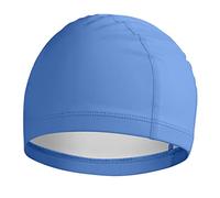 Brrnoo Berretto da Nuoto Donne Adulte, elasticità Universale Morbido Comodo Impermeabile per Adulti Cappellino da Nuoto Puoming Bomba per Adulti (BLUE)