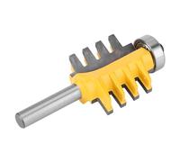 Brrnoo Bit Router Articolari, Pezzetti di Dito CNC Bit del Router con Giuntura delle, Fresatura a Legna 8 Mm per Progetti Hobbisti