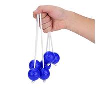 Brrnoo Bolas Bolas, Palline da Lancia Set 2 Colori 3 Coppie a Palla da Scala Ladder Palline Sportive di Ricambio (Blue)