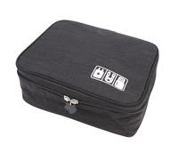 Brrnoo Borsa Dell'organizzatore Via Cavo, Accessori Elettronici Portatili a Prova di Pioggia Porta per Viaggi, con Dispositivi Multifunzionali e Isolati, Convenienti per L'uso