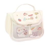 Brrnoo Borsa per Trucco Portatile Borsa per Organizer per Cosmetici di Grande capacità (Grande cosmetica portatile vuota fai-te)